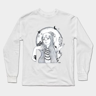 Metamorphosis B&W Long Sleeve T-Shirt